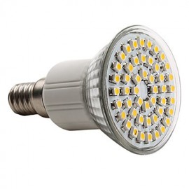 Spot LED 3W E14 MR16 48 SMD 3528 150 lm Blanc Chaud