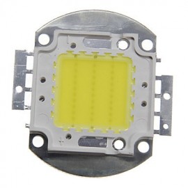 Module LED carré blanc froid intégré haute puissance 30 W (DC 32-35 V)