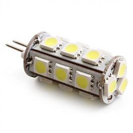 Lumières de Maïs 1,5W G4 LED T 18 SMD 5050 110 lm Blanc Naturel DC 12