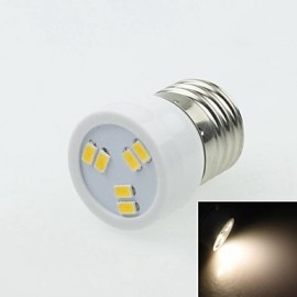 Spot E27 2W 6LED 5730SMD 90-120LM 3000-3500K AC220-240V Blanc Chaud - Blanc Argent