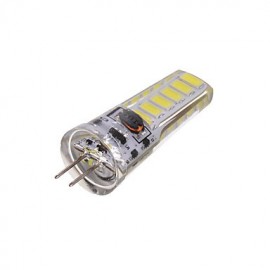 Marsing G4 3 W 300 lm 12-SMD 5730 lumière blanche chaude/lumière blanche froide 2800-3200 K/6000-6500 K ampoule LED à deux broches (AC/DC 12-24 V)