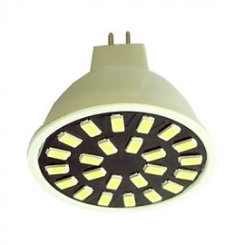 5W MR16 Lumière de Décoration 24LED SMD 5733 350LM-400LM Blanc Chaud / Blanc Froid AC110 / AC220 1 pcs