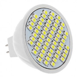 Projecteur LED 4 W 60 SMD 3528 330-360 LM blanc froid AC 12