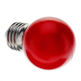 Ampoules Globe LED 0,5W E26/E27 G45 7 Dip LED 50 lm Rouge Décoratif