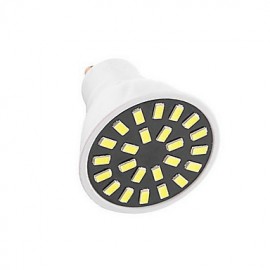 5W GU10 Lumière de Décoration 24LED SMD 5733 350LM-400LM lm Blanc Chaud / Blanc Froid AC110 / AC220 1 pcs