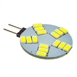 Spot LED G4 5W 15 SMD 5630 330 lm Blanc Froid DC 12