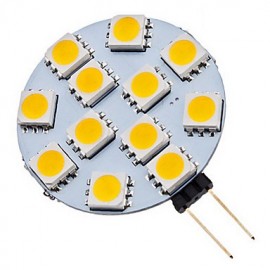 Spot LED G4 1,5W 12 SMD 5050 70 lm Blanc chaud / Blanc froid AC 12