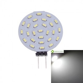 G4 MR11 GU4 GZ4 3W 27x4014SMD LED 300LM 3000K/6000K blanc chaud/blanc froid ampoule LED de forme ronde AC/DC12V