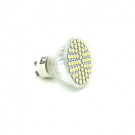 1 pièce GU10 5 W 60 X SMD 3528 300-320 LM 3000-3200 K lumières LED blanc chaud