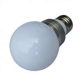 Ampoules globe , E26/E27 3 W 1 LED haute puissance LM RVB