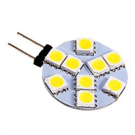 Lumières LED à deux broches G4 3W 9 SMD 5050 130-180 lm Blanc froid DC 12