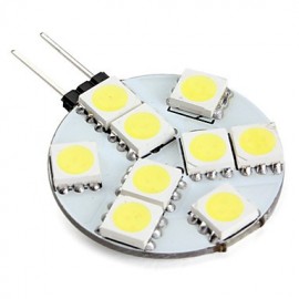 G4 2W 9 SMD 5050 100 LM Lumières à deux broches LED blanc naturel