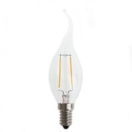 Ampoules Filament LED E14 2W CA35 2 180-200 lm Blanc Chaud Décoratif