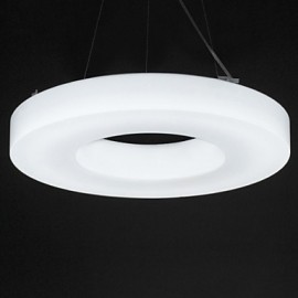 Lustre LED en acrylique, économie d'énergie, éclairage de projet, lampe suspendue ronde moderne à LED