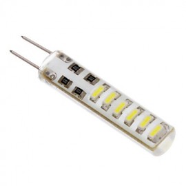 G4 1,5 W 12 SMD 3014 120 LM Ampoules T Maïs Blanc Froid DC 12