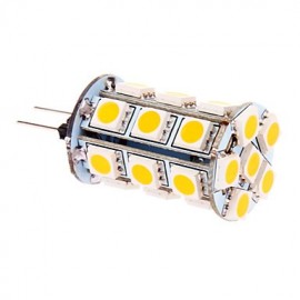 Lampes Maïs LED 5W G4 T 24 SMD 5050 370 lm Blanc Chaud DC 12