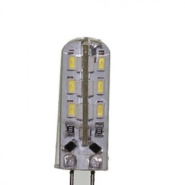 G4 GZ4 MR11 MR16 2W 24x3014SMD 180LM blanc chaud blanc froid étanche LED ampoules de maïs AC/DC12-16V AC220-240V