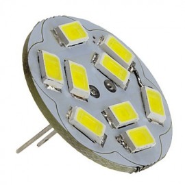 Spot LED G4 4W 9 SMD 5730 430 lm Blanc Naturel DC 12