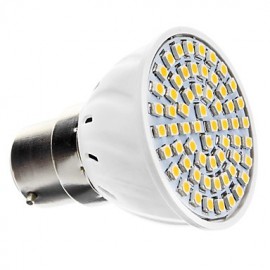 Spot LED 5W B22 60 SMD 3528 240 lm Blanc Chaud