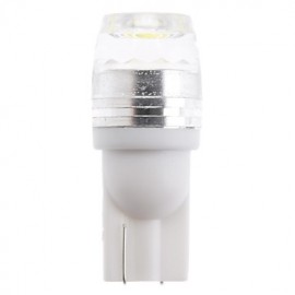 Ampoule LED T10 1,5 W à lumière blanche pour lampe latérale de voiture (DC 12 V)