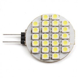 Spot LED G4 1,5W 24 SMD 3528 60 lm Blanc Naturel DC 12