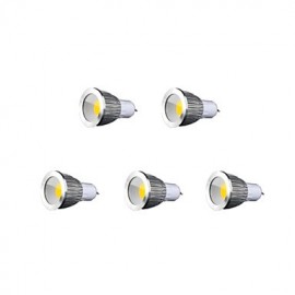 5 PCS Bestlighting GU10 7 W 1 X COB 600 LM K Blanc Chaud/Blanc Froid/Blanc Naturel PAR Lumières