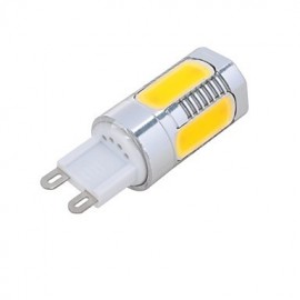 Ampoule LED G9 7,5 W 650 lm 3 000 K/6 500 K 5 COB lumière blanche chaude/froide (AC 220 ~ 240 V)