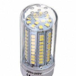 E14/G9/GU10/E26/E27/B22 18W 102x2835SMD 1650LM LED blanc chaud/froid AC 220-240V