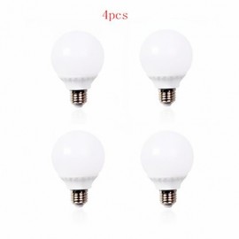 4 pièces 7W E27 30XSMD2835 600LM ampoules globe LED ampoules LED (220V)