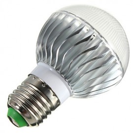 E14 / E26/E27 / B22 5W 3 Ampoules Globe LED Haute Puissance 400lm RVB Dimmable / Télécommandées