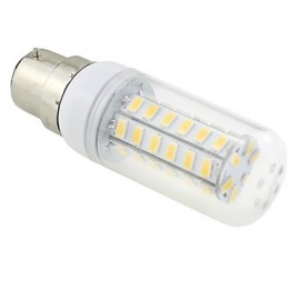 Lampes Maïs LED 7W B22 T 48 SMD 5730 600 lm Blanc Chaud