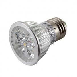 Spot LED E27 4W à intensité variable, 4 haute puissance, blanc chaud/blanc froid 3000/6000K, 400lm (AC110-120/220-240V)