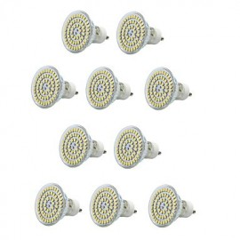 10 pièces E14/GU10/E27 60SMD 3528 550-600LM AC220V blanc chaud/blanc décoratif/projecteur LED étanche