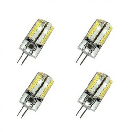 Lampes Maïs LED 3W G4 T 64 SMD 3014 220-240 lm Blanc Chaud / Blanc Froid 4 pcs