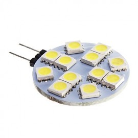 Spot LED G4 6W 12 SMD 5050 420 lm Blanc Froid DC 12