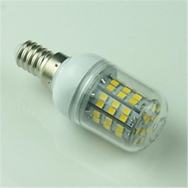 Le maïs de 5W E14 LED allume T 60 SMD 2835 500 lm blanc chaud décoratif