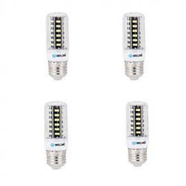 4pcs E14 / G9 / GU10 / B22 / E26 LED Maïs Lumières 42 SMD 5733 500 lm Blanc Chaud/Blanc Froid