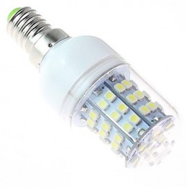 Ampoule LED blanche, E14 4W 60SMD3528 5500-6500K 220V