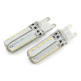 le maïs de 6W G9 LED allume 72 SMD 3014 260 LM blanc chaud/blanc froid Dimmable