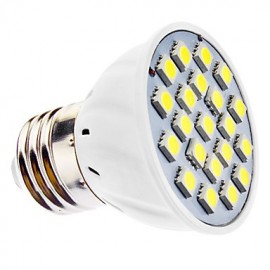 Spot LED 3W E14 / E26/E27 MR16 21 SMD 5050 240 lm Blanc Chaud / Blanc Froid /