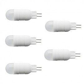 5 pièces en céramique G4 3W 260LM 3000K/6000K blanc chaud/blanc froid ampoule (DC12V/AC200-240V)