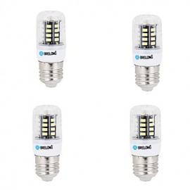 4 pcs E14 / G9 / GU10 / E26/E27 / B22 Lampes Maïs LED 30 SMD 5733 450 lm Blanc Chaud / Blanc Froid