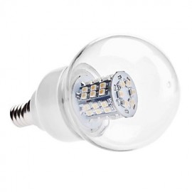 Ampoules Globe LED E14 G60 48 SMD 3528 250 lm Blanc Chaud /