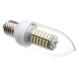 8W E26/E27 LED bougies C35 138 SMD 3528 620 lm blanc chaud/blanc froid