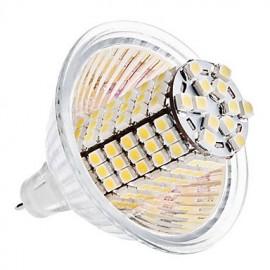 GU5.3(MR16) Lampes Maïs LED MR16 120 SMD 3528 420 lm Blanc Chaud Blanc Froid DC 12