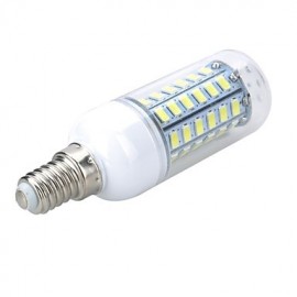 Ampoule de maïs LED E14 10W 1000LM 6500K/3000K 56-5730 SMD, lumière blanche chaude/froide (AC 220 ~ 240V)