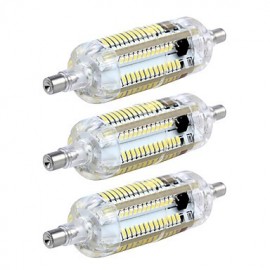 Ampoule LED R7S 5W 78MM SMD 3014 104, lampe à maïs pur chaud/blanc 110V/220V, 3 pièces