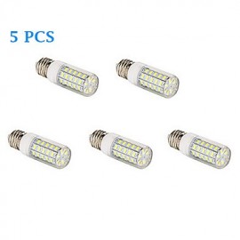 5 pièces E26/E27 10 W 48 SMD 5730 1000 LM blanc chaud/blanc froid T ampoules de maïs