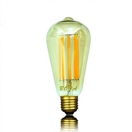 Ampoule E26 E27 B22 110V 220V ST64 2200K-3000K 450-650lm 8W 8LED Edison