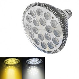 Spot LED PAR38 E27 à intensité variable, 18W, 1x18LED, 1500-1600LM, blanc chaud/blanc, 3000-3200K/6000-6500K (AC 220V)